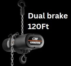 1-Ton Motor Model L w/120Ft Dual brake PKG 4
