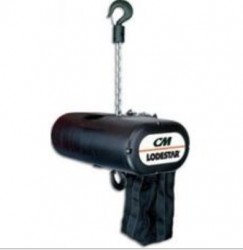 CM Lodestar, 1-Ton Motor w/102Ft, Model L Lodestar Electric Chain Hoist