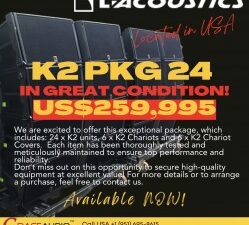 K2 PKG 24 in Excellent Condition !